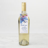 💍Bruiloft dank u Flessenhanger (Op fles)