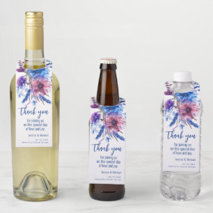 💍Bruiloft dank u Flessenhanger