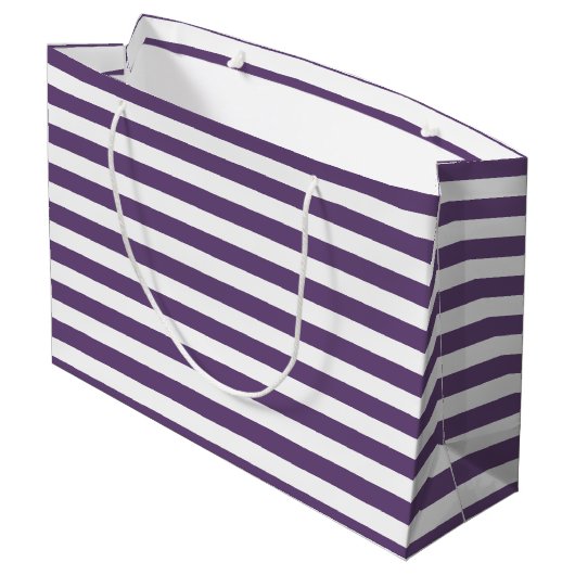 Bruiloft Dank u met Bruid en bruidegom Naam Large Cadeautasje (Achterkant Gekanteld)