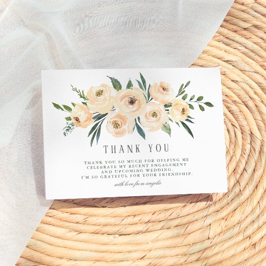 Bruiloft Dankbetuiging Bedankkaart