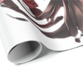 Bruiloft decoratieve kolibrie wrapping papier (Rol Hoek)