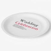 Bruiloft Definitie partij Papier Bord (Gekanteld)