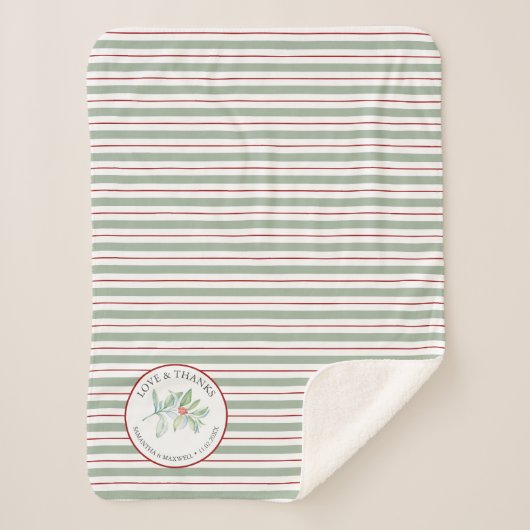 Bruiloft Dekens voor Gast Winter Bruiloften Favors (Voorkant)