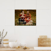 Bruiloft Douche Foto Welkom Digitaal of Poster (Keuken)