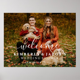 Bruiloft Douche Foto Welkom Digitaal of Poster