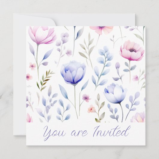 Bruiloft Douche uitnodiging (Voorkant)