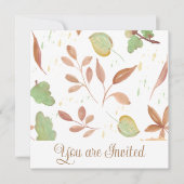 Bruiloft Douche uitnodiging (Voorkant)