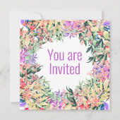 Bruiloft Douche uitnodiging (Voorkant)