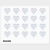 Bruiloft duif Stickers (Vel)