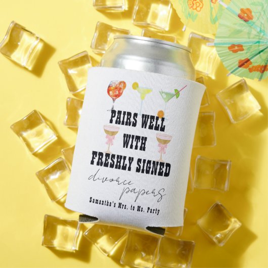 Bruiloft en Echtscheiding Papers Cocktail Brunch F Blikjeskoeler (Insitu Zomer)