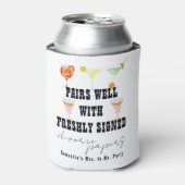 Bruiloft en Echtscheiding Papers Cocktail Brunch F Blikjeskoeler (Blikje Voorkant)