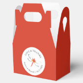 Bruiloft Favor Dozen Waterverf Dragonfly Bedankdoosjes (Geopend)