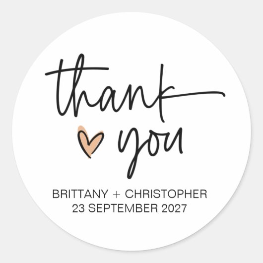 Bruiloft Favor Sticker Receptie Gunsten voor gaste (Voorkant)