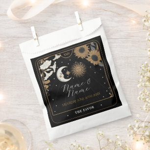 Bruiloft Favor Tassen Tarot Kaarten Sun Moon Bedankzakje