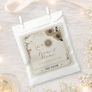 Bruiloft Favor Tassen Tarot Kaarten Sun Moon Bedankzakje