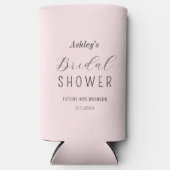 Bruiloft Feest Roze Chic Minimalistisch  (Voorkant)