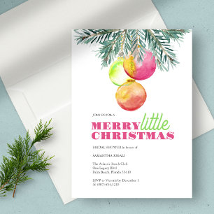Bruiloft Feest Uitnodigingen Kerstmis