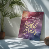 Bruiloft Feestelijke Welkom Galaxy Nevel Sterrenbe Poster