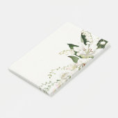 bruiloft florale Lily classics Post-it® Notes (Schuin)