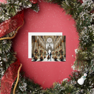 bruiloft folie uitnodiging briefkaart