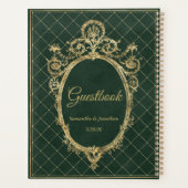 Bruiloft Gastenboek  Boek  Goud Planner (Achterkant)