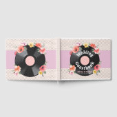 Bruiloft Gastenboek Record Muziek Florals 1950s (Volledig)