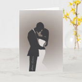 Bruiloft Gefeliciteerd Wenskaarten Kaart (Gele Bloem)