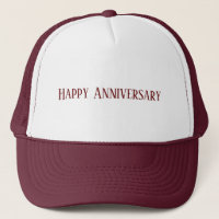 Bruiloft Gelukkig Jubileum Tekst Maroon Kleur Cust