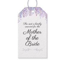 Bruiloft Gereserveerd Zetelteken