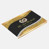 Bruiloft Gold Diamond Gastenboek (Hoek)