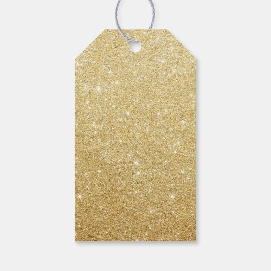 Bruiloft gunst Label | Moderne gouden pauwenveer Cadeaulabel (Achterkant)