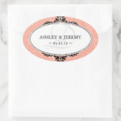  bruiloft gunst Stickers (Tas)