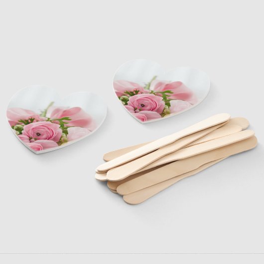 Bruiloft Hand Fans Handwaaier (Niet-gemonteerd)