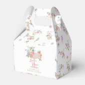 Bruiloft in de Lente Tuin Bruidsfeest Bedankdoosjes (Achterkant)