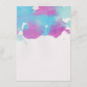 Bruiloft Insteekkaart 'Vibrant Dreams' Informatiekaartje (Achterkant)