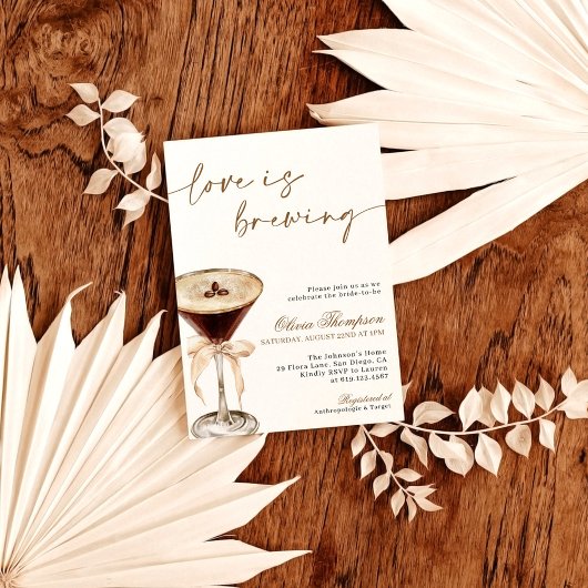 Bruiloft is aan de gang Bruidsfeest, Espresso Mart Kaart