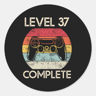 Bruiloft Jubileum Koppels Man Gamer Funny Ma Ronde Sticker