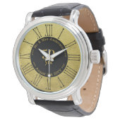 Bruiloft Jubileum / Retirement Custom Branded Horloge (Gekanteld)