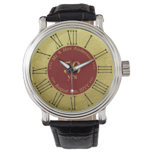 Bruiloft Jubileum / Retirement Custom Branded Horloge