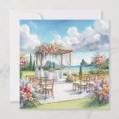 bruiloft kaart (Voorkant)