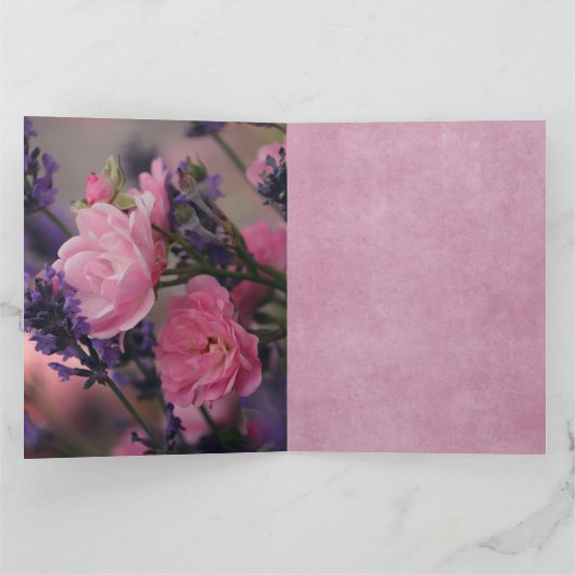 bruiloft kaart (Binnen)