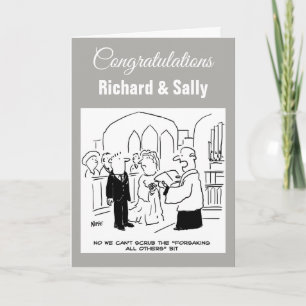 Bruiloft. Kan niet scrob alle anderen beetjes verg Kaart