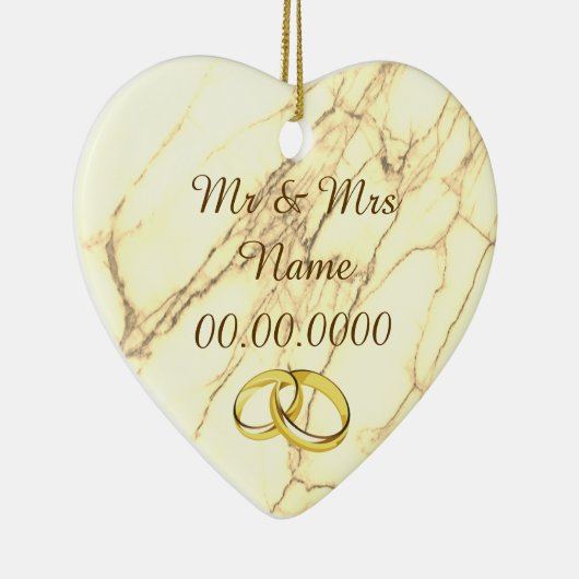 bruiloft keramisch ornament (Rechts)