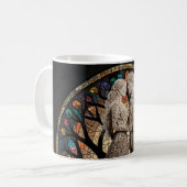 Bruiloft koppels gepersonaliseerd koffiemok (Voorkant links)