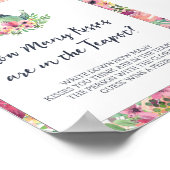 Bruiloft Kusjes in de Theepot Spel Poster (Hoek)