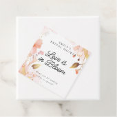Bruiloft 'Love in Bloom' Bedankjes Labels (In situ)