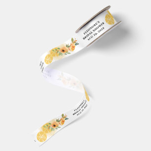 Bruiloft met Citroen en Bloemen Lint