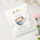 Bruiloft met de Koffie-thema Bruidsmeisjes Bedankzakje (Gezegeld)