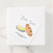 Bruiloft met elkaar bedankjes labels (In situ)