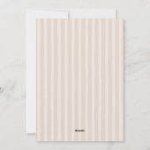 Bruiloft met koffiethema feestdagenkaart (Achterkant)